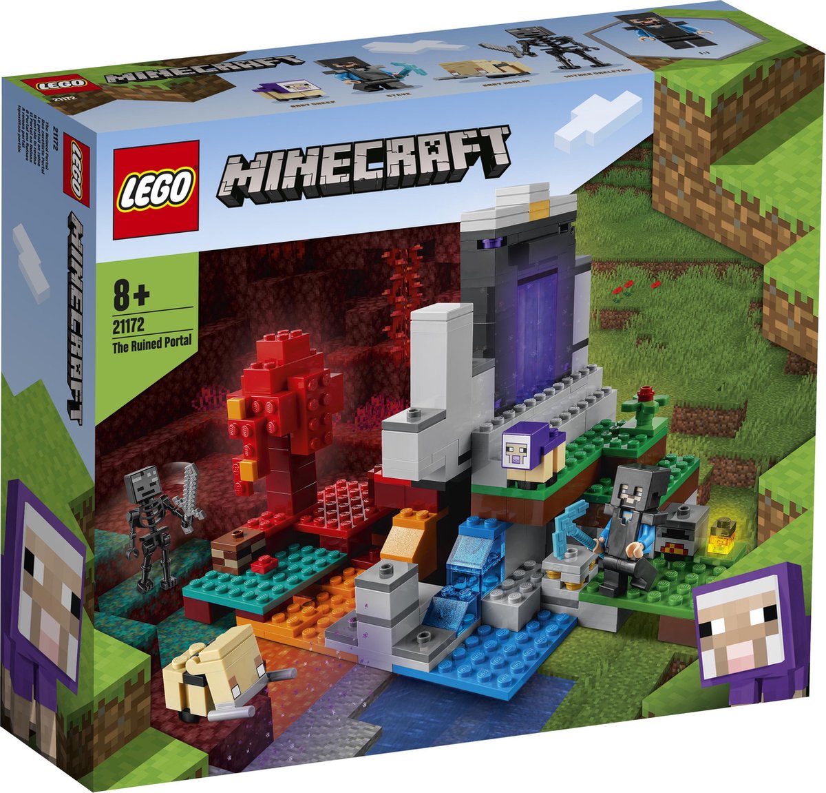 Boxart van Het Verwoeste Portaal (Minecraft) (21172) (Minecraft), Minecraft