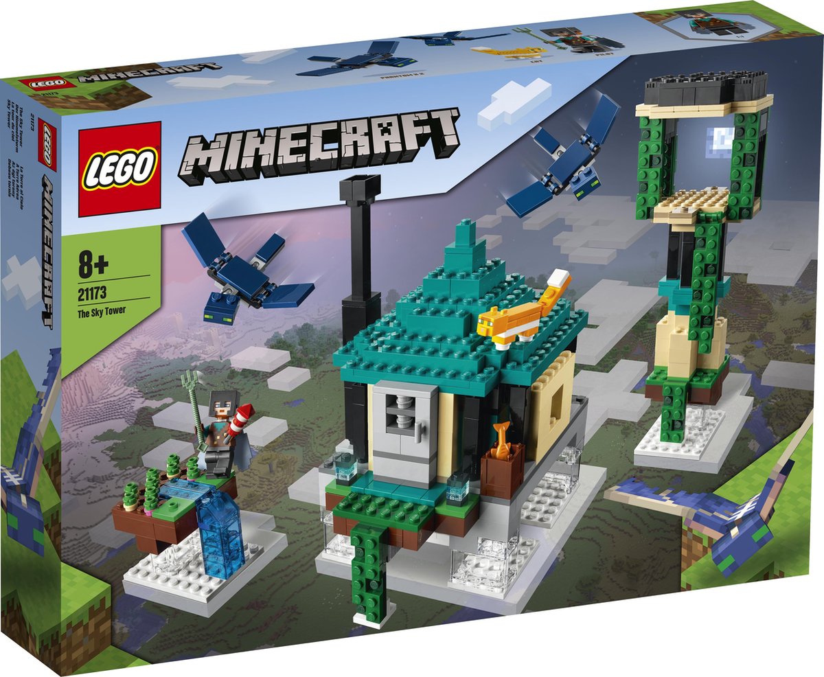 Boxart van De Luchttoren (Minecraft) (21173) (Minecraft), Minecraft