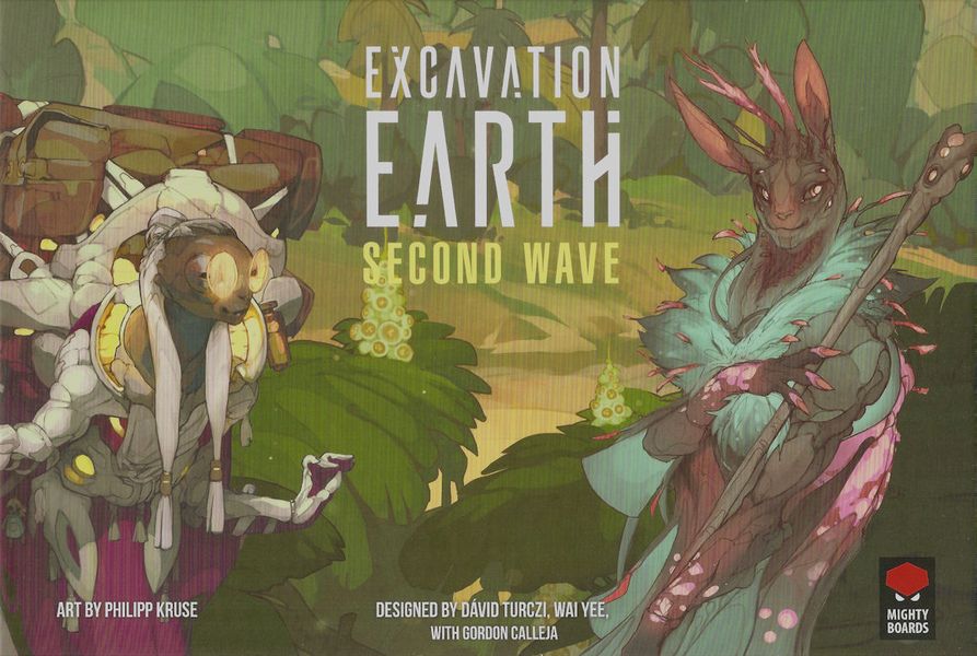 Excavation Earth Uitbreiding: Second Wave (Bordspellen), Mighty Boards