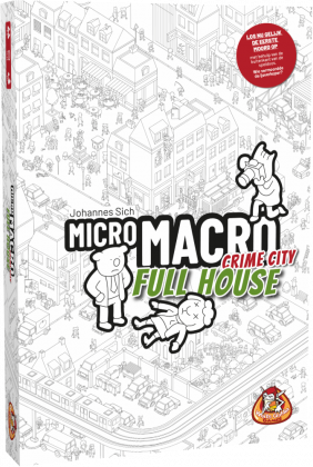 MicroMacro Crime City: Full House (Bordspellen), White Goblin Games