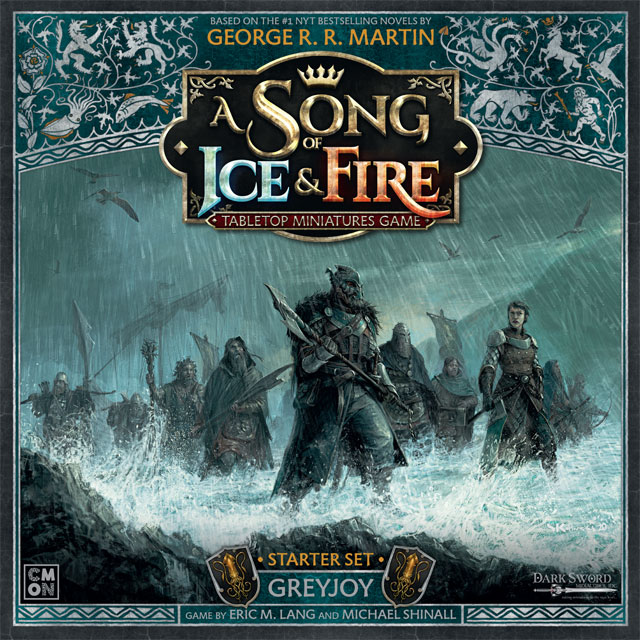 A Song Of Ice & Fire Greyjoy Starter Set (Bordspellen),  Cool Mini Or Not