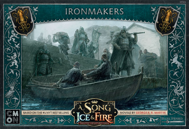 A Song Of Ice & Fire Uitbreiding: Greyjoy Ironmakers (Bordspellen),  Cool Mini Or Not