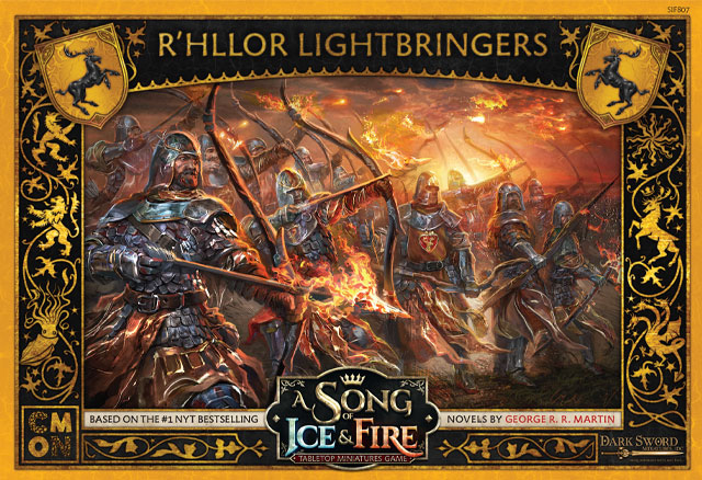 A Song Of Ice & Fire Uitbreiding: Baratheon R'hllor Lightbringers (Bordspellen),  Cool Mini Or Not
