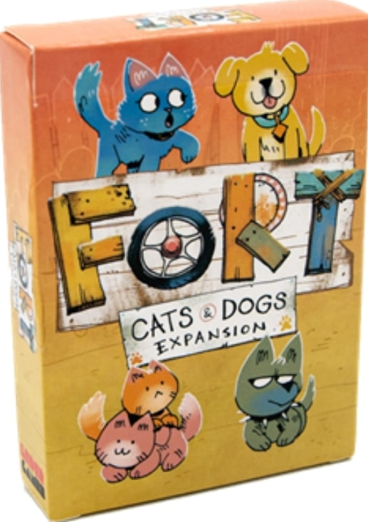 Fort Uitbreiding: Cats and Dogs (Bordspellen), Leder Games 