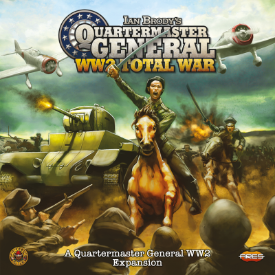 Quartermaster General WW2 Uitbreiding: Total War (Bordspellen), Ares Games