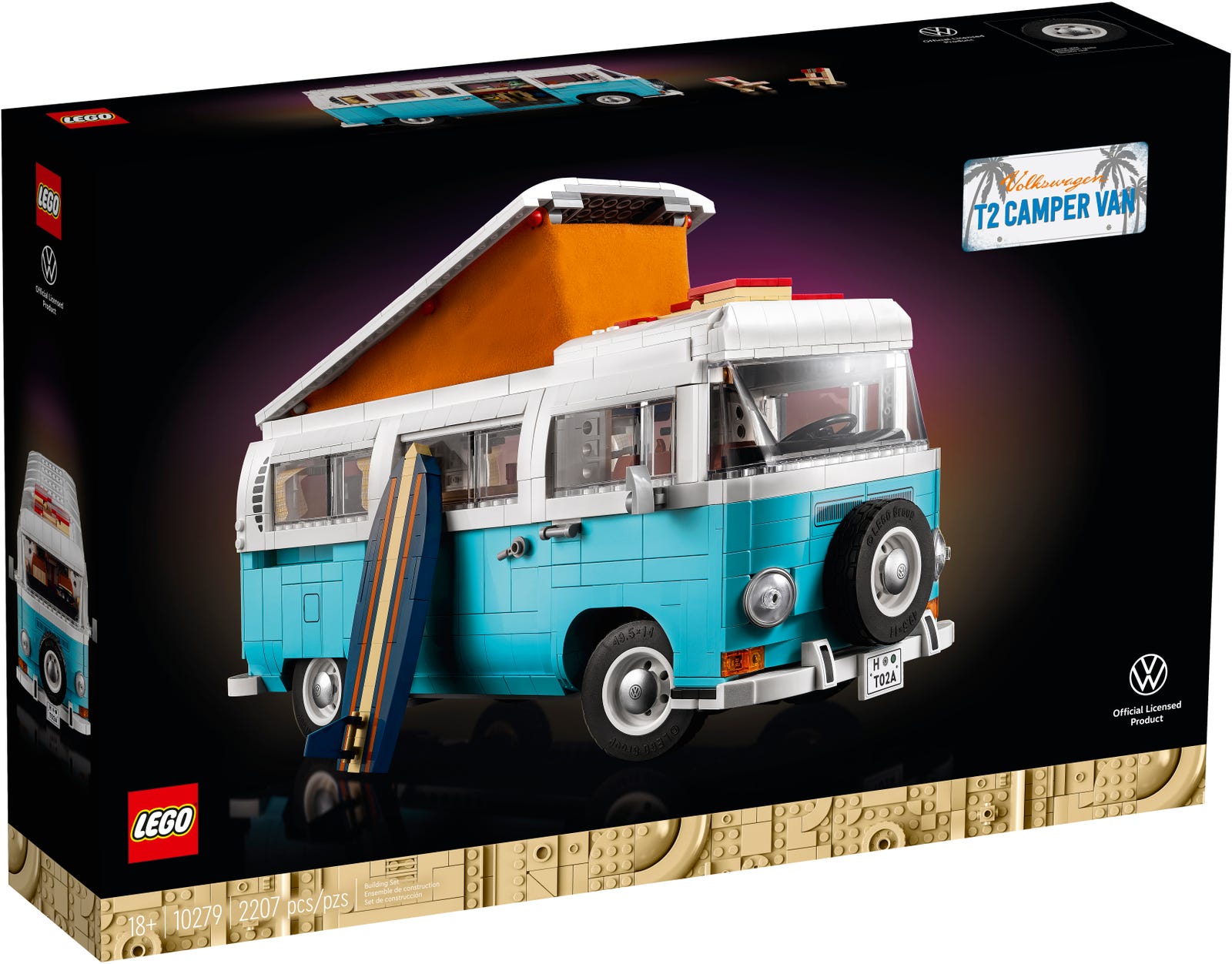 Boxart van Volkswagen T2 Kampeerbus (Creator) (10279) (Creator), Creator