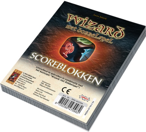 Wizard: Het Dobbelspel Uitbreiding: Scoreblok (Bordspellen), 999 Games
