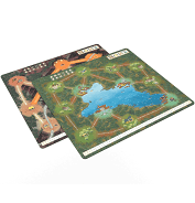 Root: Playmat Mountain/Lake (Bordspellen), Leder Games 