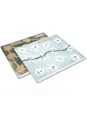 Root: Playmat Fall/Winter (Bordspellen), Leder Games 