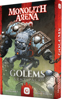 Monolith arena Uitbreiding: Golems Army Pack (Bordspellen), Portal Games