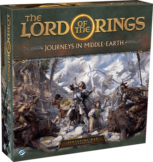 The Lord of the Rings: Journeys In Middle Earth Uitbreiding: Spreading War (Bordspellen), Fantasy Flight Games