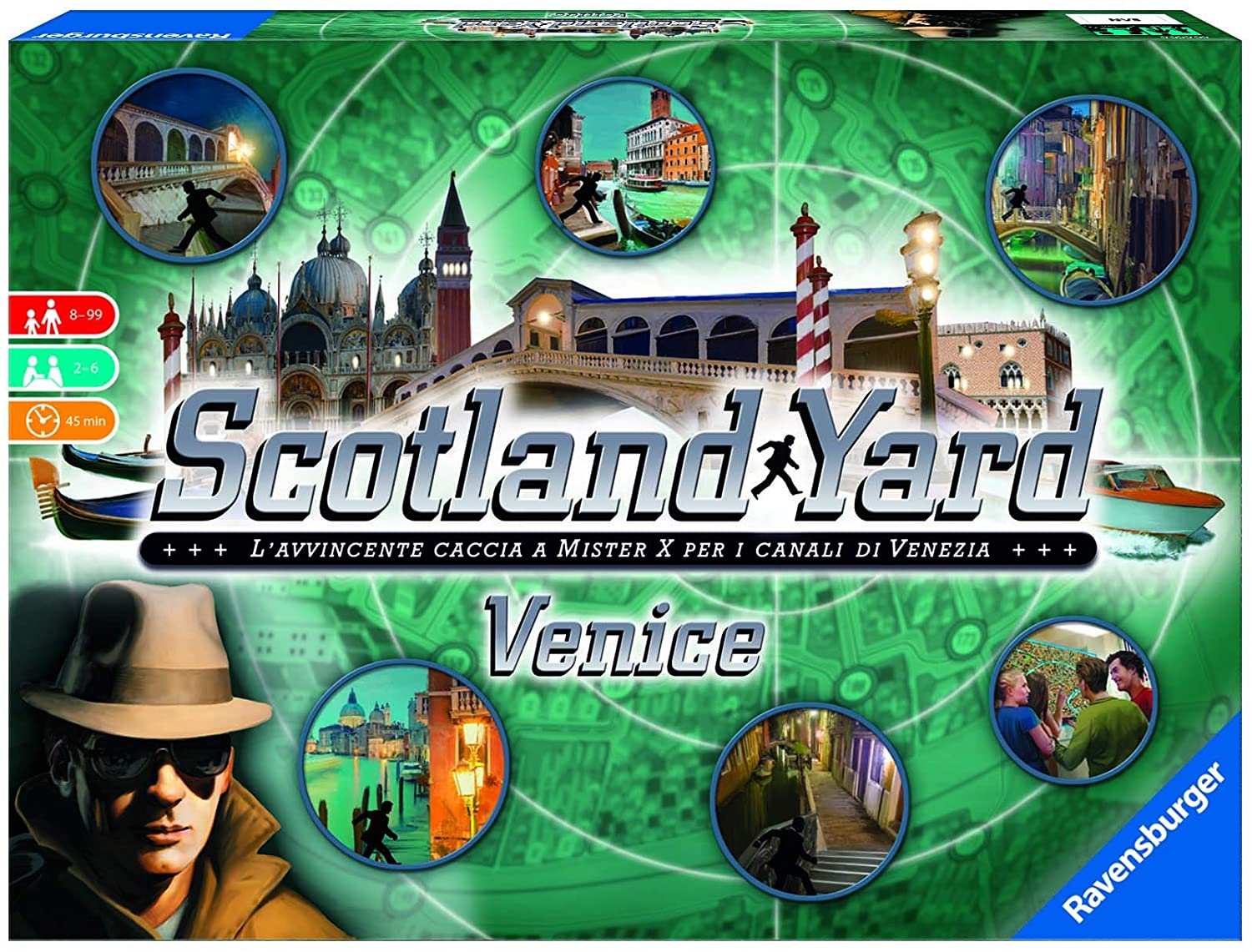 Scotland Yard - Venice (Bordspellen), Ravensburger