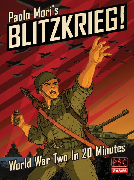 Blitzkrieg!: World War Two in 20 minutes (Bordspellen), PSC Games