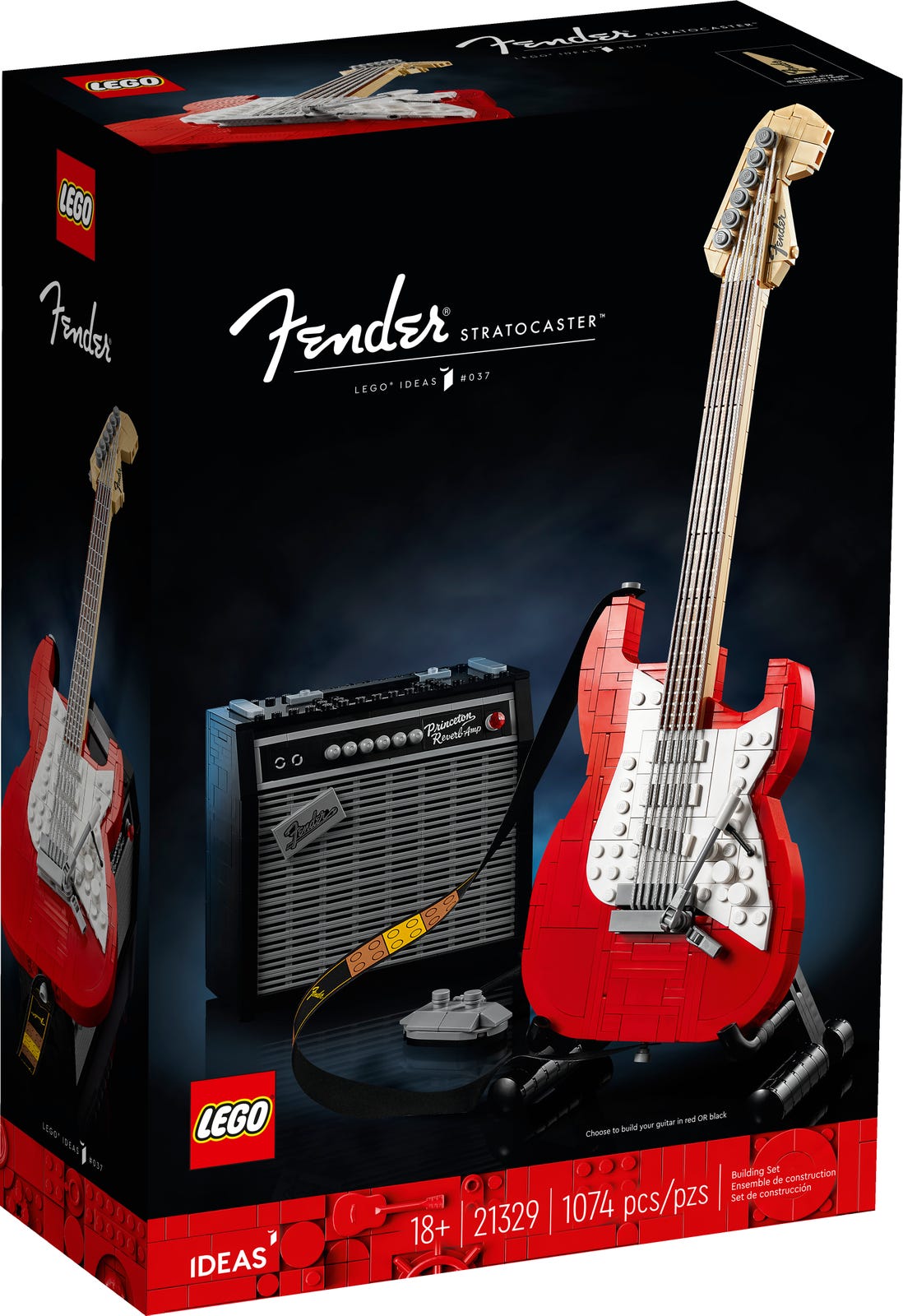 Boxart van Fender Stratocaster (Ideas) (21329) (Ideas), Ideas