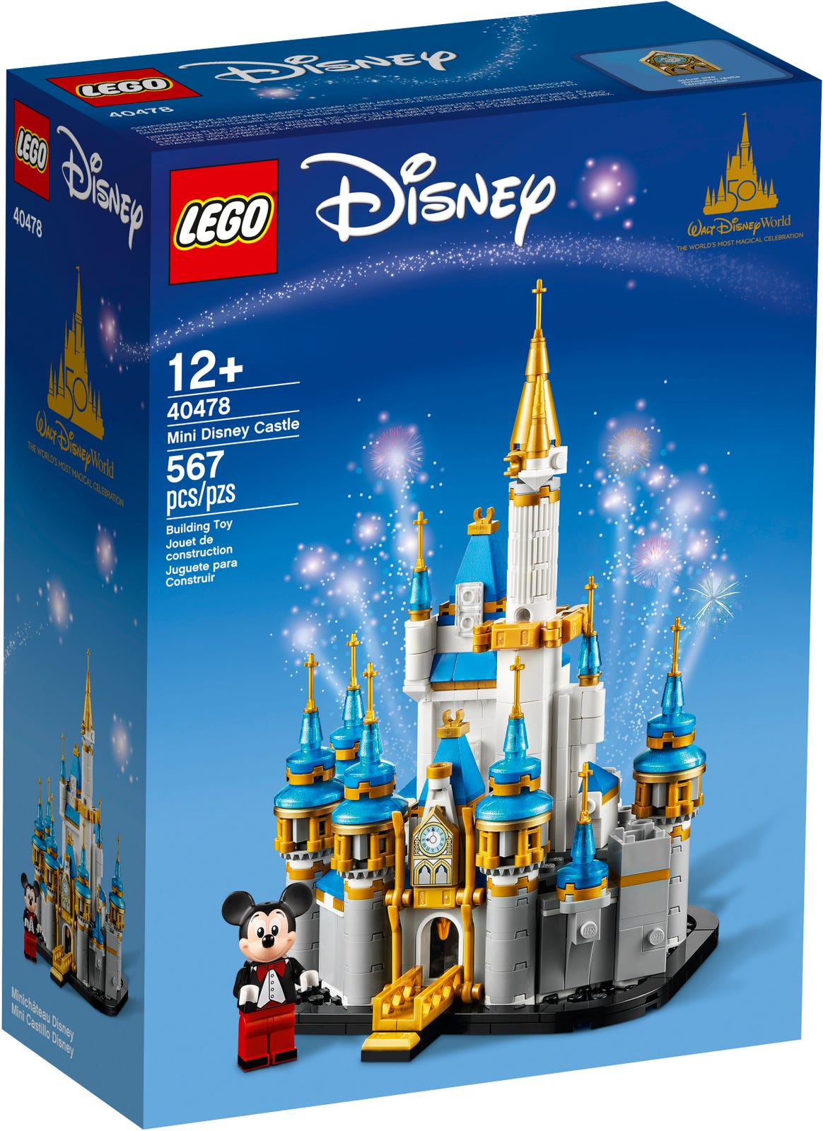 Boxart van Mini Disney kasteel (Disney) (40478) (DisneyPrincess), Disney