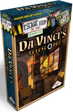 Escape Room The Game Uitbreiding: Da Vinci Telescope (Bordspellen), Identity Games
