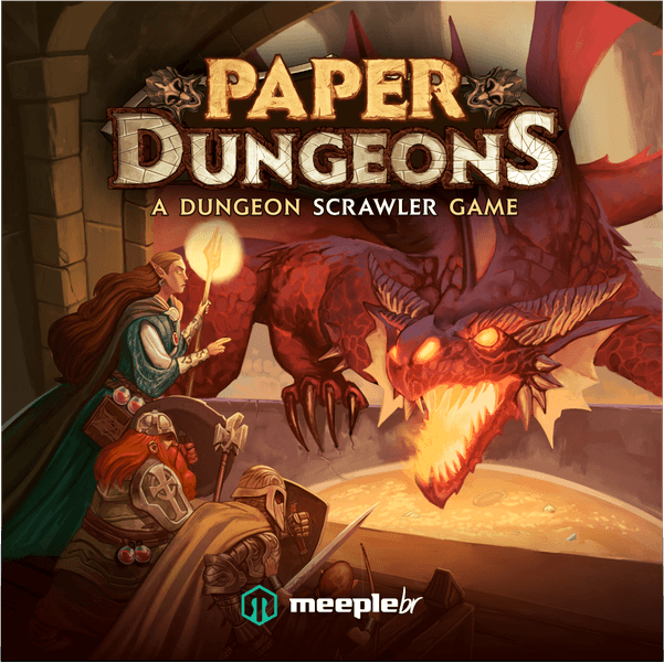 Paper Dungeons: A Dungeon Scrawler Game (ENG) (Bordspellen), Alley Cat Games