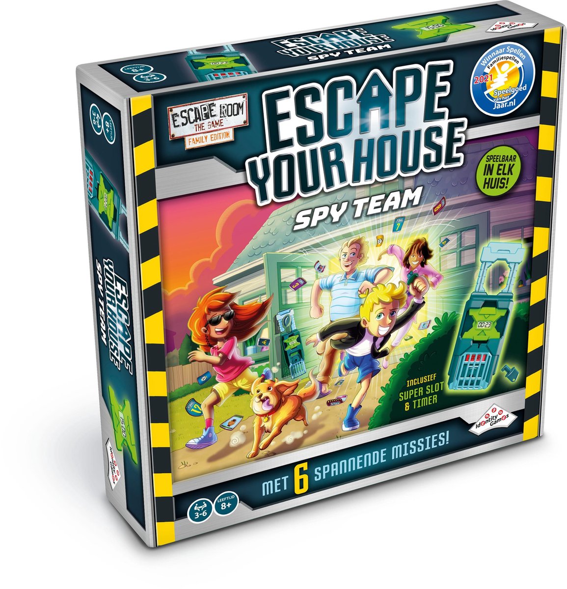 Escape Room The Game: Escape Your House (Bordspellen), Identity Games