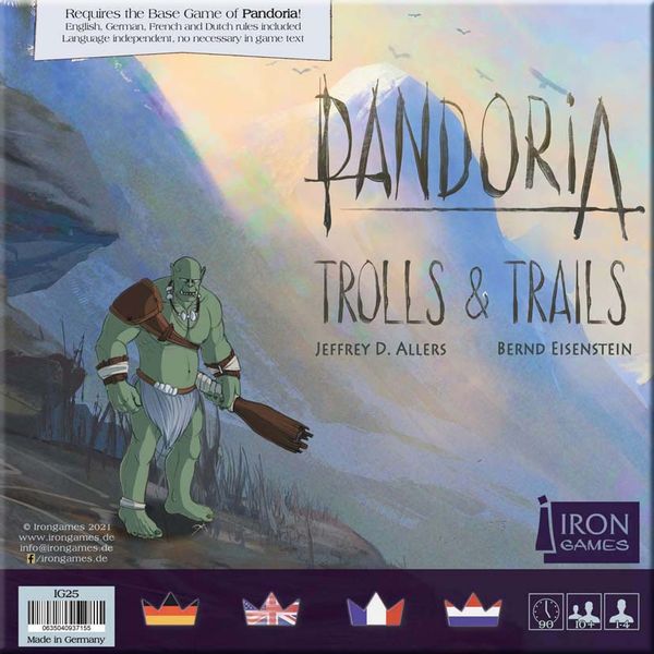 Pandoria Uitbreiding: Trolls & Trails (Bordspellen), Iron Games