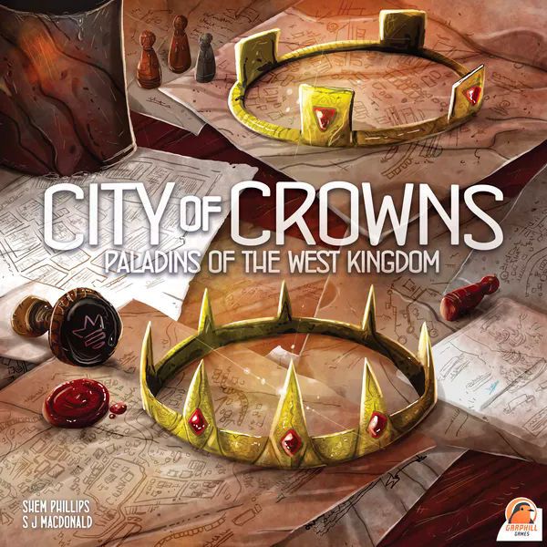 Paladins of the West Kingdom Uitbreiding: City of Crowns (Bordspellen), Renegade Game Studio 