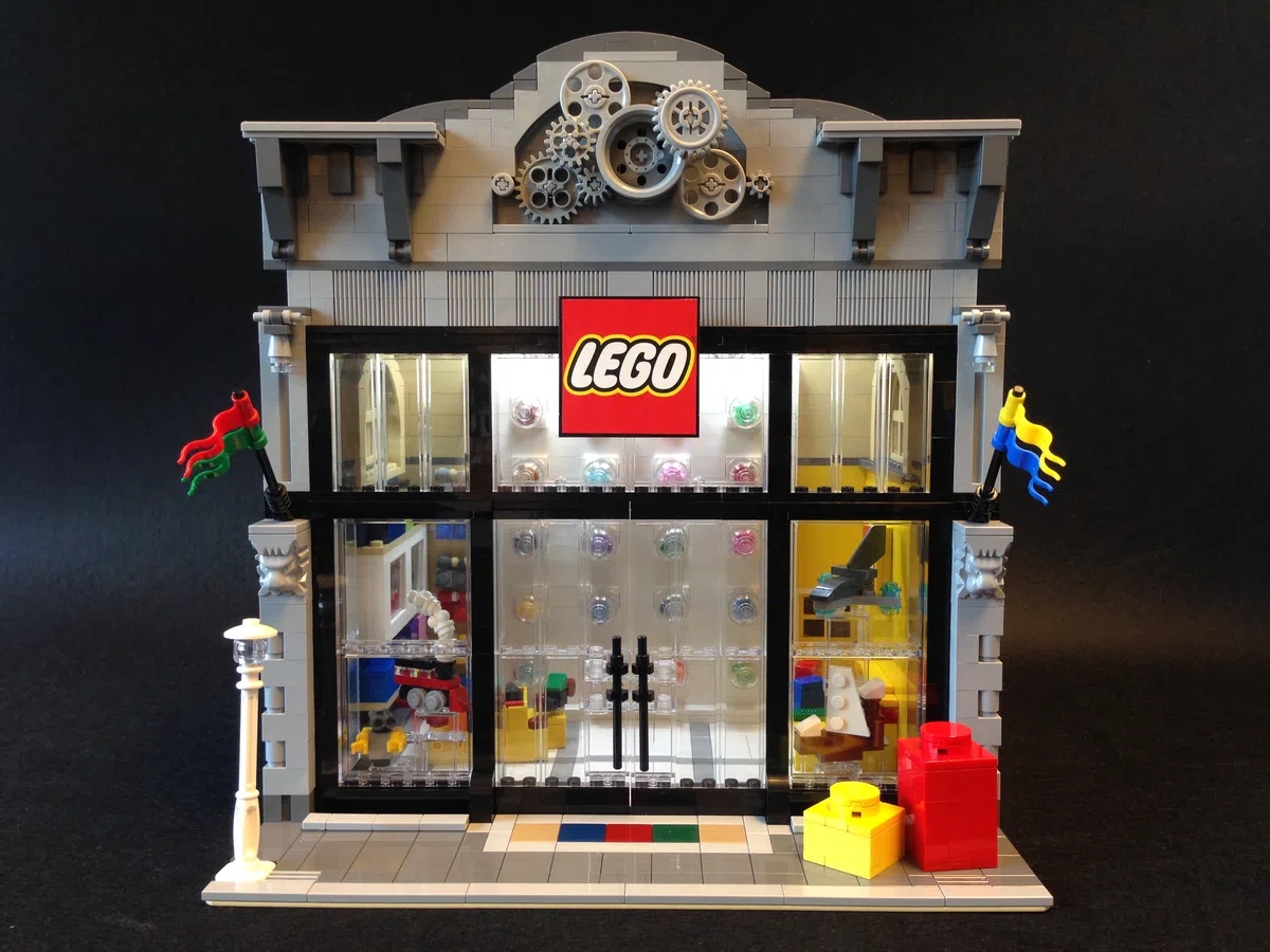 Verstikkend Uitstroom Schuur Modular LEGO Store (910009) kopen