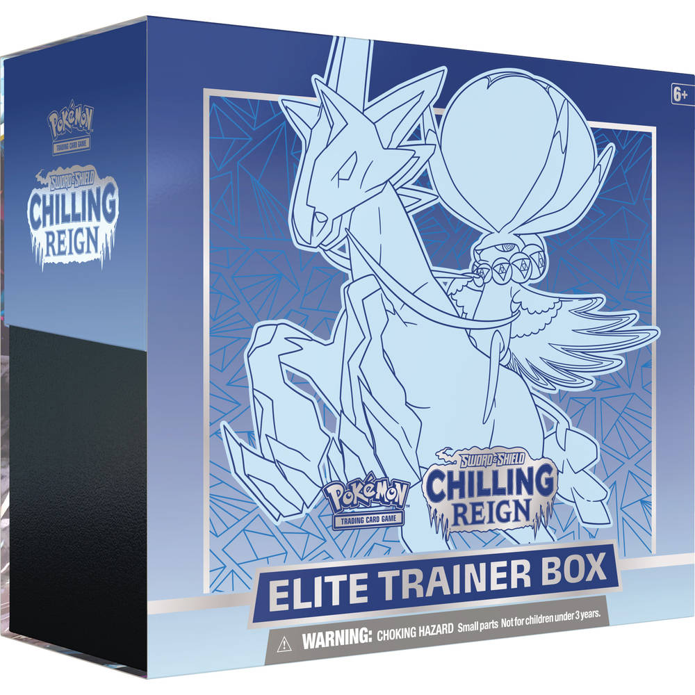 Pokemon Sword & Shield Chilling Reign Elite Trainer Box IR Calyrex (Pokemon), The Pokemon Company