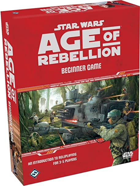 Star Wars Age of Rebellion RPG Sourcebook: Beginner Game (Bordspellen), Fantasy Flight Games