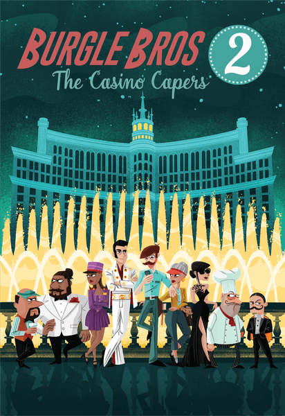 Burgle Bros 2: The Casino Capers (Bordspellen), Fowers Games