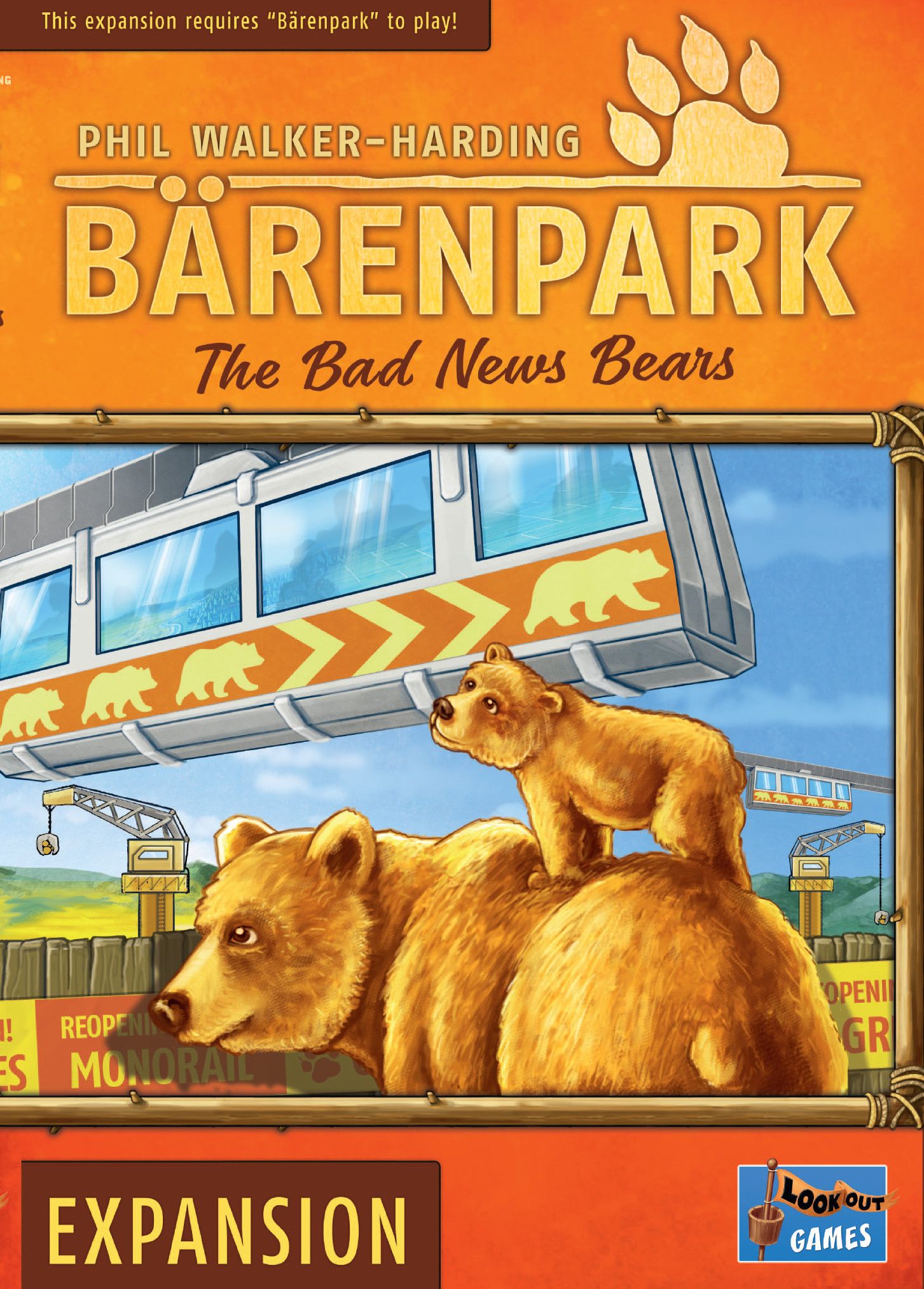 Bärenpark: The Bad News Bears (Bordspellen), Lookout Games