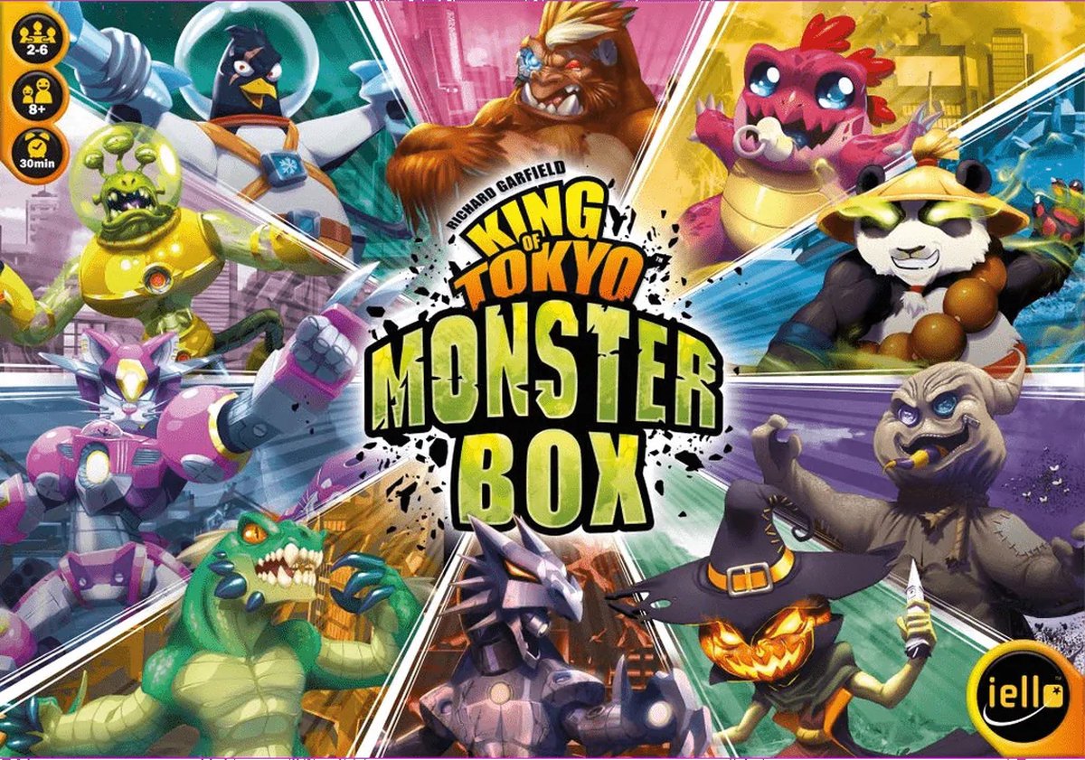 King of Tokyo: Monsterbox (ENG) (Bordspellen), Iello Games