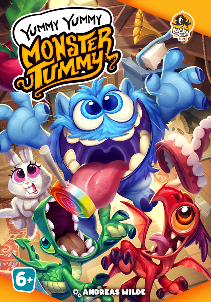 Yummy Yummy Monster Tummy (Bordspellen), Lucky Duck Games