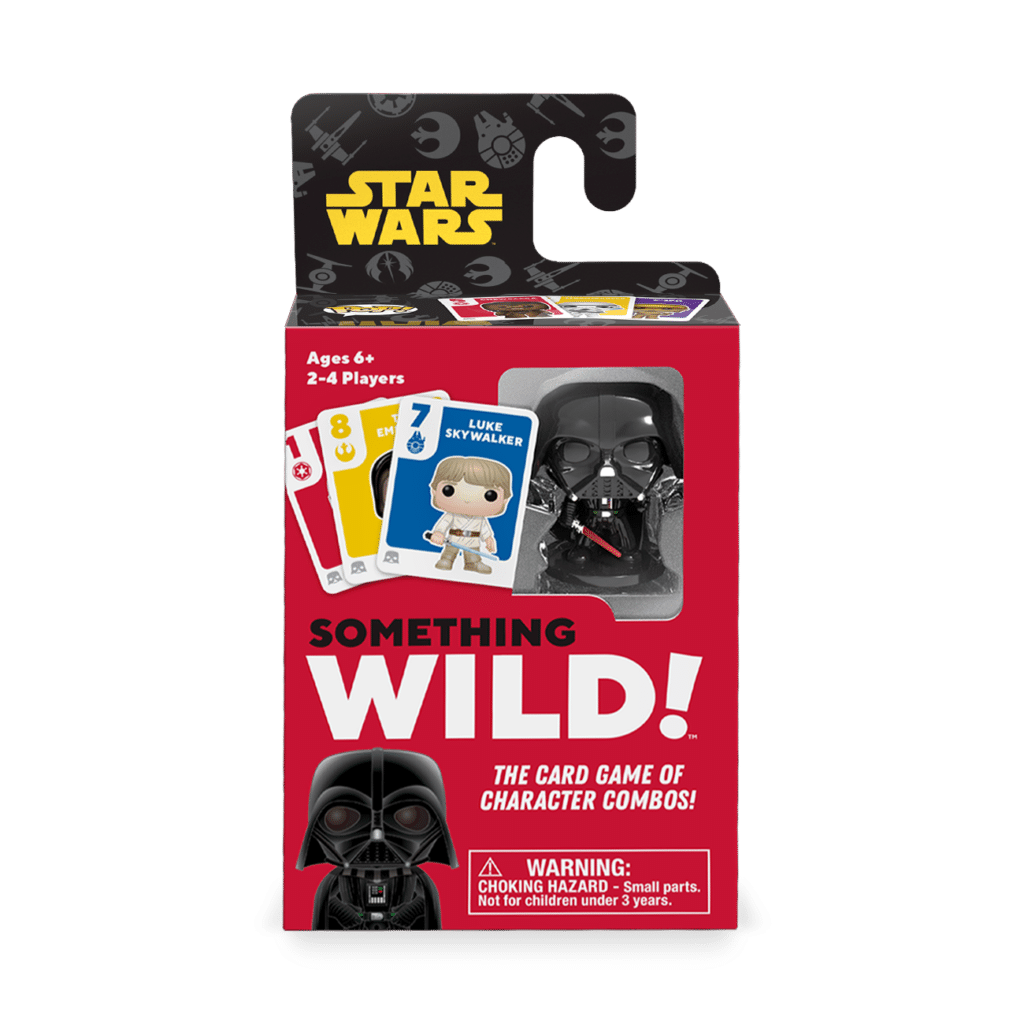 Something Wild! Star Wars Original Trilogy Card: Darth Vader Game (Bordspellen), Funko Games