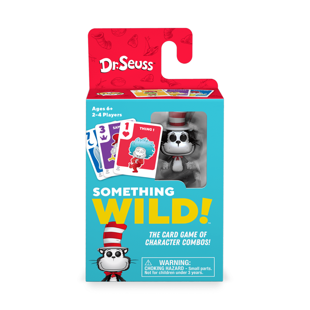 Something Wild! Dr. Seuss - Cat in the Head (Bordspellen), Funko Games
