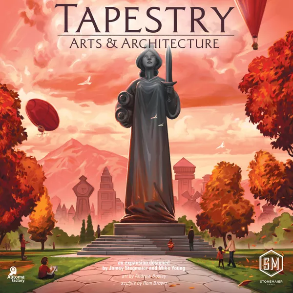 Tapestry Uitbreiding 2: Arts & Architecture (Bordspellen), Stonemaier Games