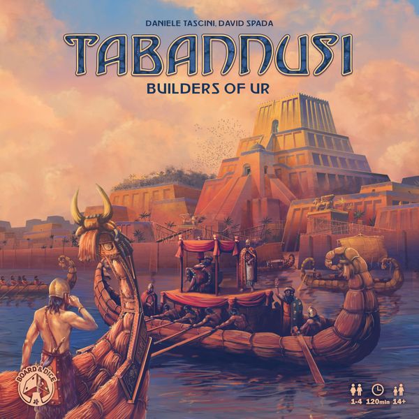 Tabannusi: Builders of Ur (Bordspellen), Board & Dice