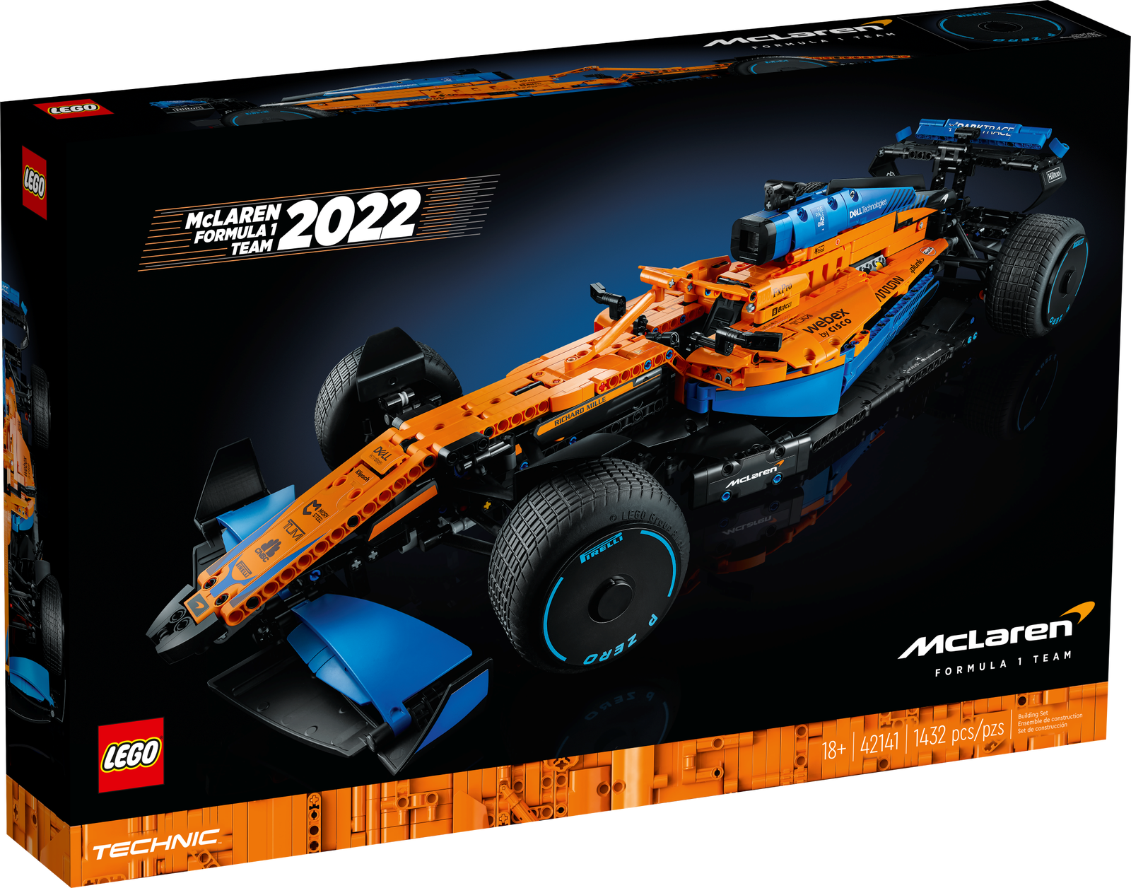 Boxart van McLaren Formule 1 Racewagen (Technic) (42141) (Technic), Technic