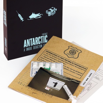 Detective Stories. Case 2: Antarctic Fatale (Bordspellen), iDventure