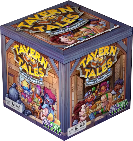 Tavern Tales: Legends of Dungeon Drop (Bordspellen), Phase Shift Games