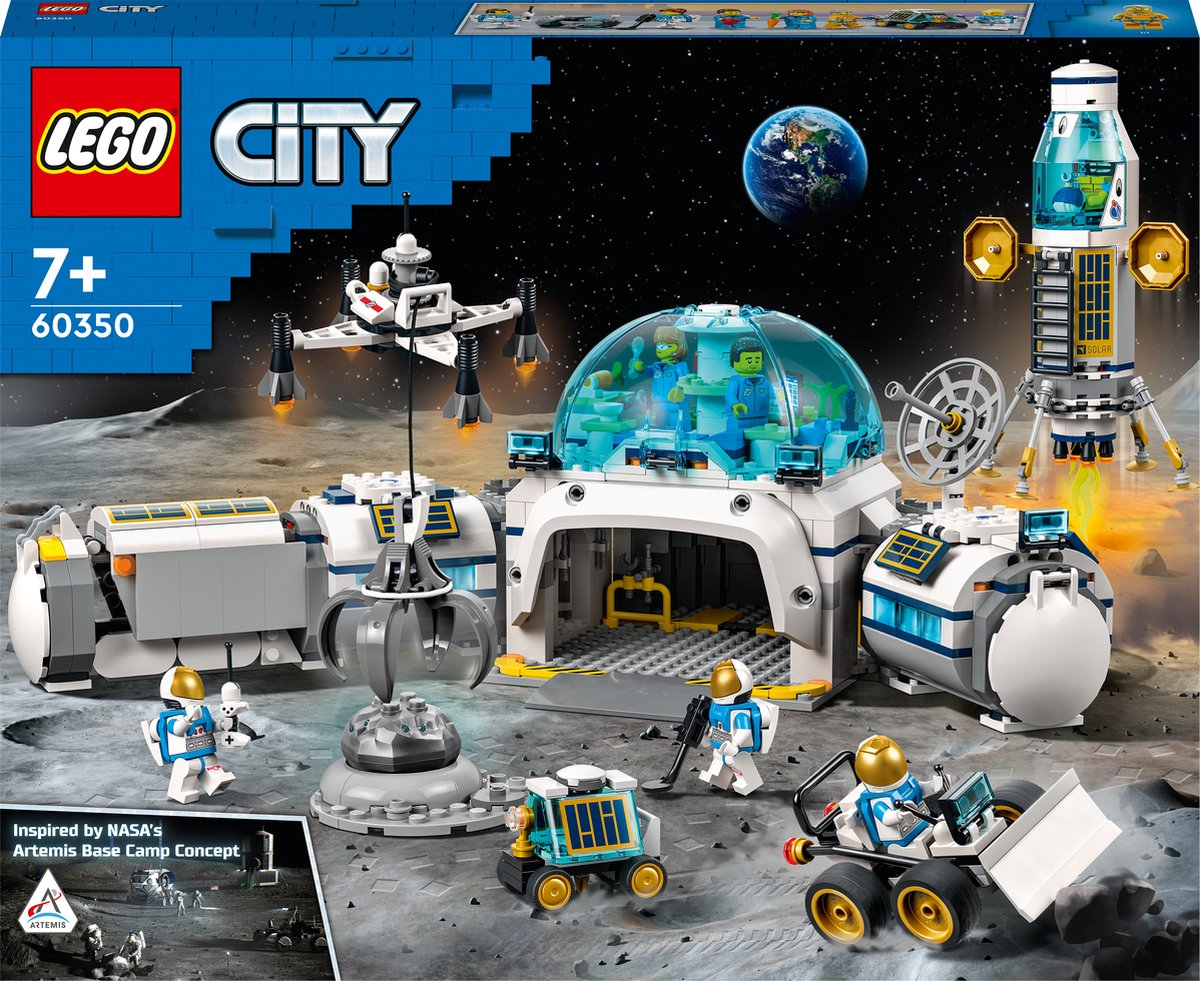 Boxart van Onderzoeksstation op de Maan (City) (60350) (City), City