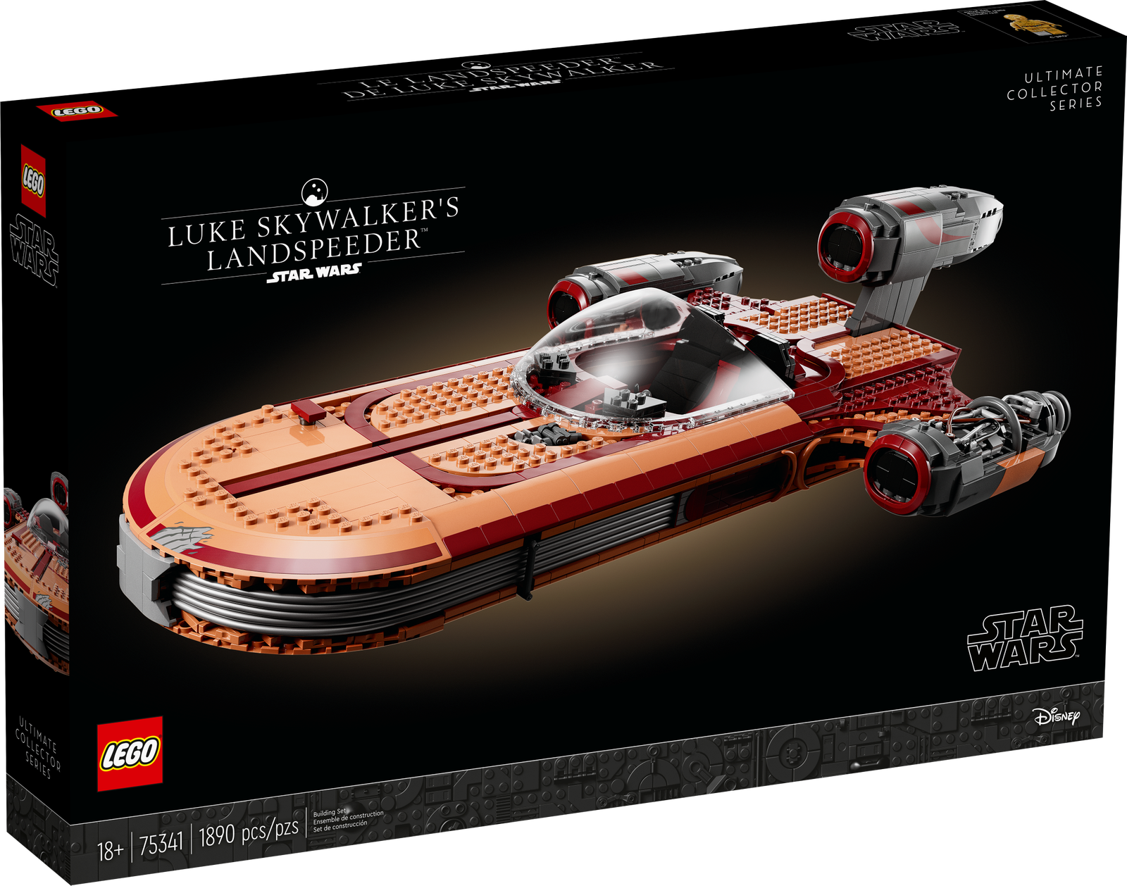 Boxart van Luke Skywalker’s Landspeeder (Star Wars) (75341) (StarWars), Star Wars