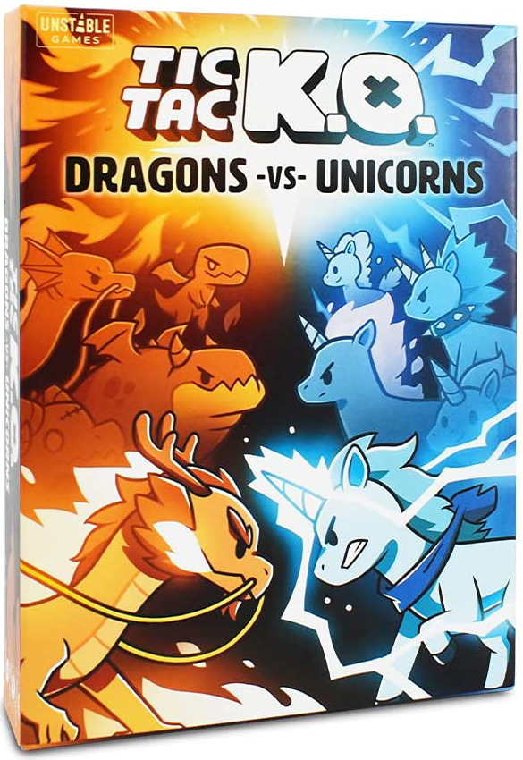 Tic Tac K.O.: Dragons vs Unicorns (Bordspellen), Unstable Games