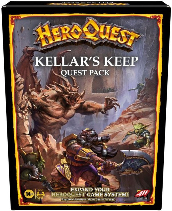 HeroQuest Uitbreiding: Kellar's Keep (Bordspellen), Hasbro