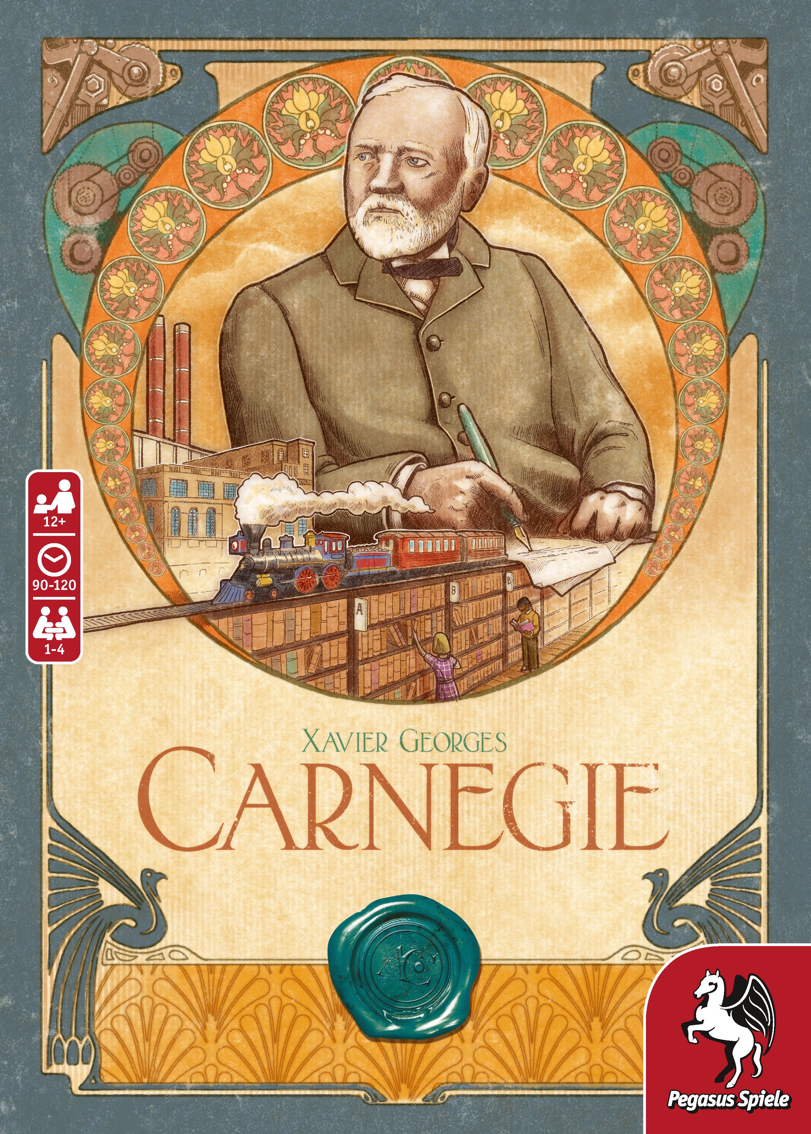 Carnegie (ENG) (Bordspellen), Pegasus Spiele