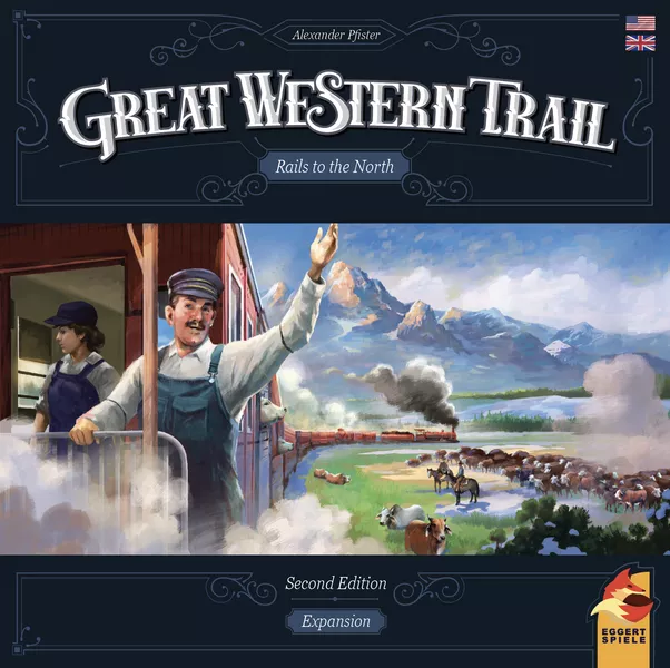 Great Western Trail (Second Edition) Uitbreiding: Rails to the North (Bordspellen), Eggertspiele