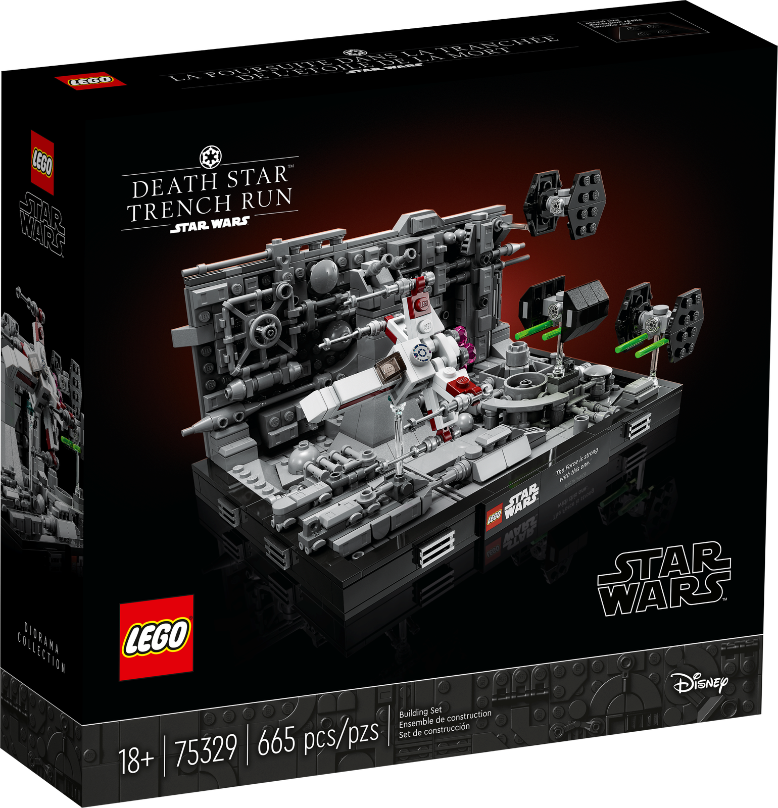 Death Star Trench Run Diorama (Star Wars) (75329)