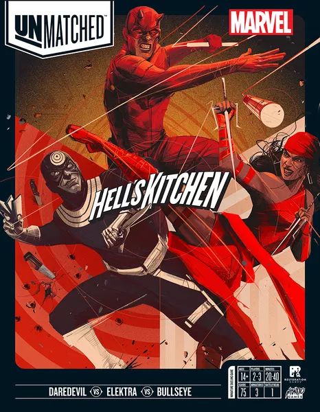 Unmatched Marvel: Hell's Kitchen (Bordspellen), Restoration Games