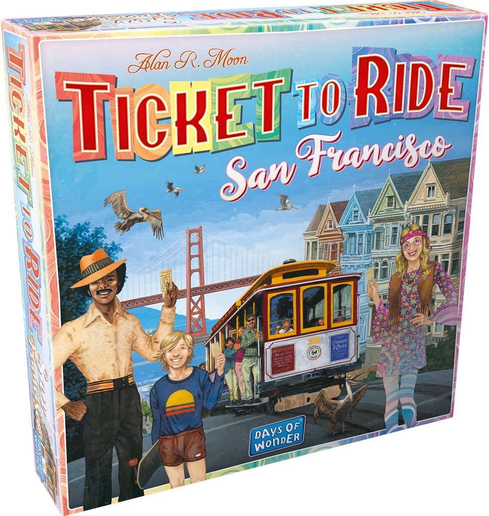 Ticket to Ride: San Francisco (Bordspellen), Days of Wonder