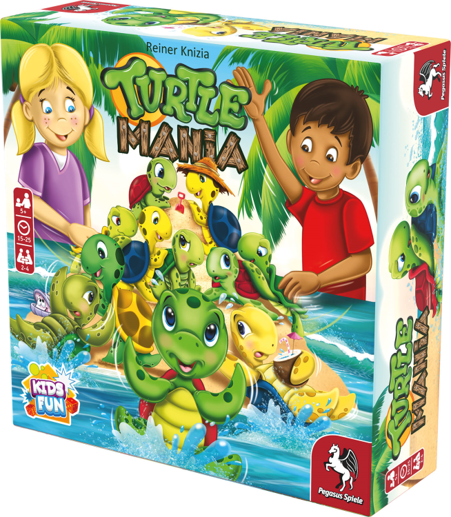 Turtle Mania (Bordspellen), Pegasus Spiele