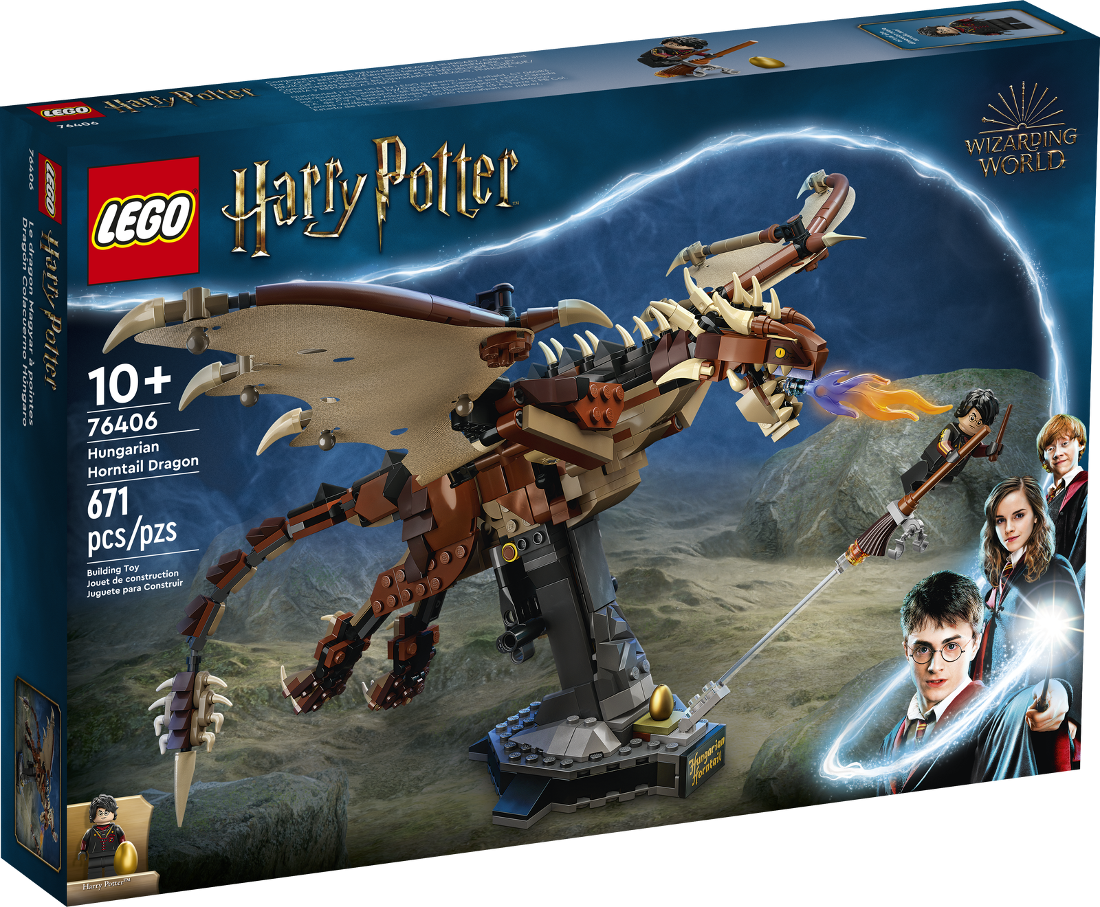Boxart van Hongaarse Hoornstaart draak (Harry Potter) (76406) (HarryPotter), Harry Potter