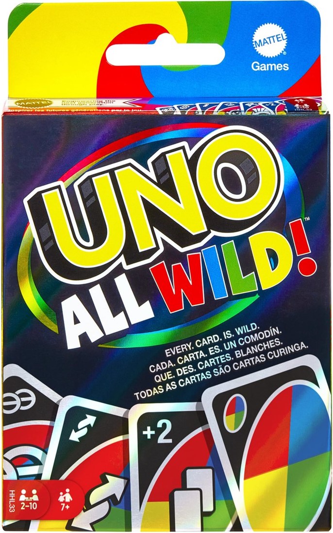 Uno: All Wild (Bordspellen), Mattel